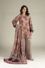 KHAADI 3PIECE LAWN UNSTICHED - Image 2