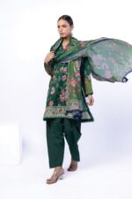 KHAADI 3PIECE LAWN UNSTICHED - Image 2