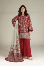 KHAADI 3PIECE LAWN UNSTICHED - Image 2