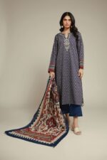 KHAADI 3PIECE LAWN UNSTICHED - Image 2